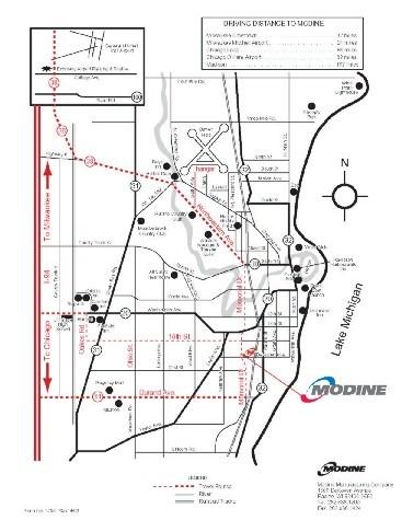 Modine Map